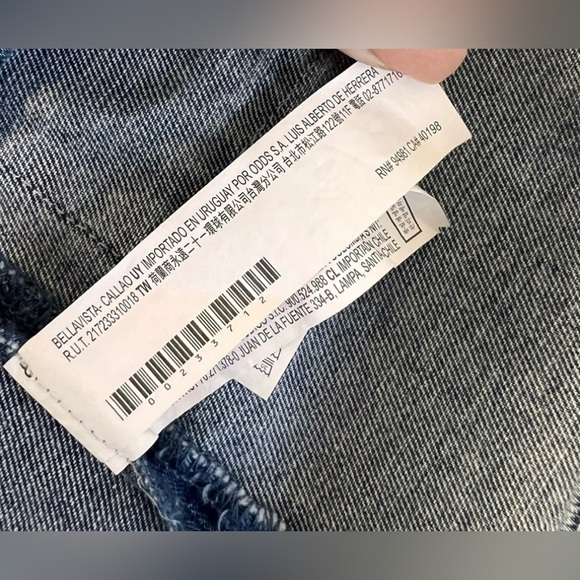 Disney Forever 21‎ Blue  Denim Overall Dress Sz Medium - Picture 8 of 10